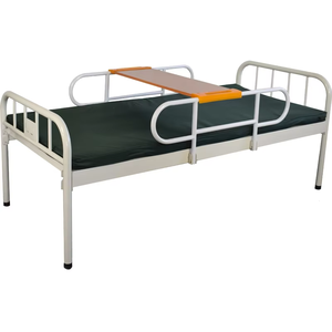Tête de lit en fer <span class=keywords><strong>d</strong></span>'hôpital à faible coût Lit médical plat simple utilisé dans les hôpitaux et les cliniques - Product Image 5