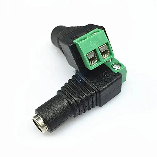 Wholesale Price CCTV Accessories DC Jack Screw Power Female 12V Connector//