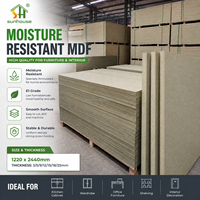 Panneau MDF brut résistant à l'humidité 3mm 9mm 12mm 15mm 18mm, panneau de fibres à densité moyenne avec surface finie pour la fabrication sur mesure de meubles de toute la maison