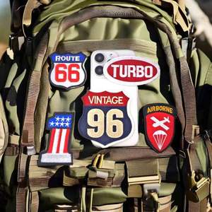 Écusson de broderie de logos vintage pour vestes de travail - Product Image 4