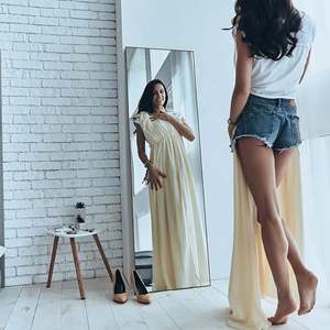 2025 personnalisé moderne usage domestique pleine longueur dressing mural miroir tendance pour chambre et salon avec crochet de porte - Product Image 6