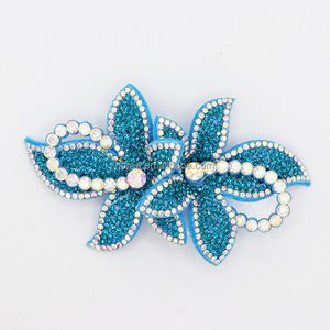 Pc084 Thời Trang Nhỏ 3D Hoa Rhinestone Đính Cườm Đính Các Bản Vá Lỗi Cho Quần Áo & Wedding Dresses-Tùy Chỉnh OEM Mô Hình Số - Product Image 6