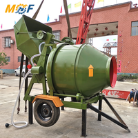 MHF Custom JZC 400L Bétonnière électrique 5.5KW Moteur Haute Efficacité Performance de Mélange Machine à Béton