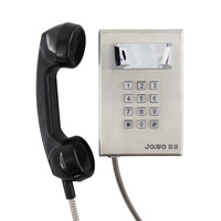 Téléphone VOIP analogique pour prison, en acier inoxydable, fabricant et usine de téléphones publics
