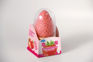 Bán Buôn Giá Halal Chứng Nhận Hạnh Phúc Dâu Tây Kem Chất Lượng Cao 75G Dâu Tây Có Hương Vị Kem - Product Image 4