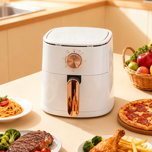 Friteuse à air électrique 8L 1400W pour une cuisine saine, sans huile, circulation rapide de l'air, revêtement antiadhésif, appareil de cuisine KA03002 - Product Image 5