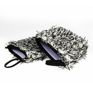 Auto Tijger Double Side Car Cleaning Wassen Mitt Handschoenen Voor Car Care - Product Image 4