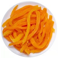 Zacht Gebakken Met Suiker Gedrenkte Zoete Aardappelchips Fruit-En Groentesnacks In Zak Gedroogde Zoete Aardappelen