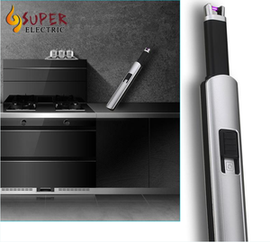 Encendedor Electrónico USB Recargable, Encendedor de Cigarrillos a Prueba de Viento, 280mAh, Encendedor para Barbacoa con Indicador de Batería e Interruptor de Seguridad - Product Image 5