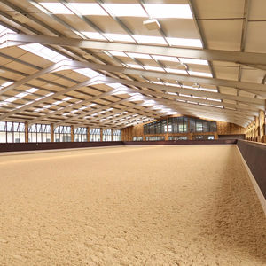 PEB 3000 ㎡ SM prefabrikasi baja terstruktur Arena penunggang kuda untuk latihan dan kompetisi - Product Image 3