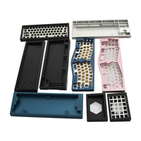 Kit de clavier mécanique OEM personnalisé avec logo, 68 touches, joint d'étanchéité, acier inoxydable/aluminium, usinage CNC, certifié ISO9001 pour l'usinage