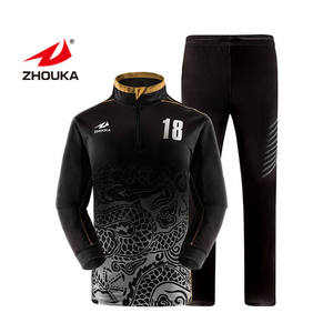 थोक नवीनतम डिजाइन आपके स्वयं के फिट फुटबॉल ट्रैकसूट कस्टम पुरुषों सादे खेल ट्रैकसूट फुटबॉल प्रशिक्षण ट्रैकसूट - Product Image 5