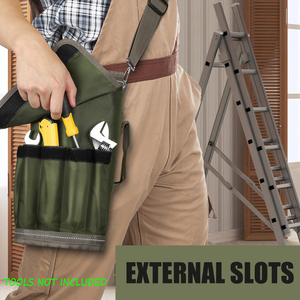 Tool Organizers Small Tool Bag Detachable <b>Pouches</b> Rolling up Tool Bag - Product Image 6