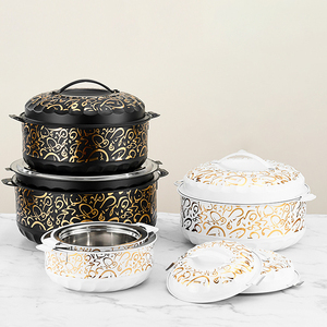 Set di 6 Contenitori Termici in Acciaio Inox per Alimenti, Grande Capacità con Coperchio, Pentola Calda, Vaporiera, Contenitore per Conservazione Alimenti - Product Image 6