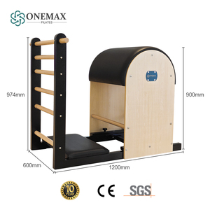 ONEMAX Barrel <span class=keywords><strong>per</strong></span> Pilates in Legno d'Acero Regolabile <span class=keywords><strong>per</strong></span> Allenamento Privato a Casa, Esercizio Ergonomico <span class=keywords><strong>per</strong></span> Allungamento e Bilanciamento del Corpo - Product Image 5