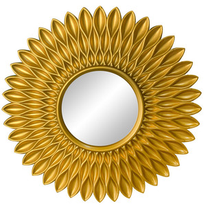 Interior Modern Nordic Living Room Gold Accessories Glass Antique Decorative Mirrors Luxury Wall Mirror
