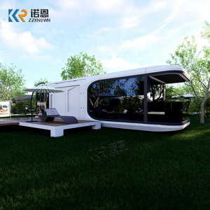 Villa modulaire de luxe en forme de capsule spatiale, <span class=keywords><strong>maison</strong></span> préfabriquée, cuisine équipée, <span class=keywords><strong>maison</strong></span> préfabriquée, <span class=keywords><strong>maison</strong></span> capsule spatiale - Product Image 1