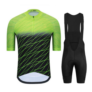 <span class=keywords><strong>Pro</strong></span> Team Cycling Wear Maillot de cyclisme OEM personnalisé Maillot de vélo respirant à manches courtes pour adultes - Product Image 1