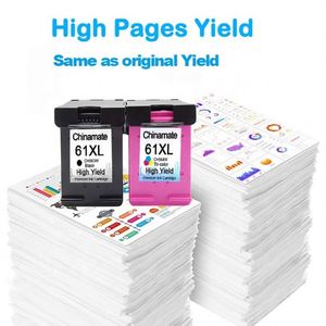 Cartucho de tinta para impresora HP 61XL DeskJet 1000 1010 1050 Cartucho de tinta remanufacturado 61XL 62XL 63XL 65XL - Product Image 5