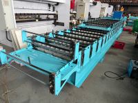 Línea de Producción Automática de Tejas Corrugadas/Esmaltadas/Trapezoidales, Máquina de Conformado de Doble Capa para Sudáfrica