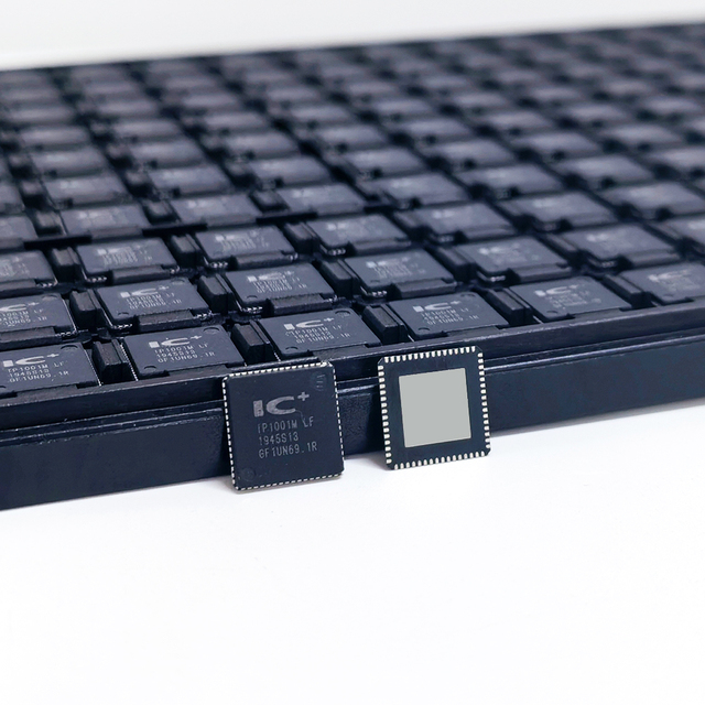 IP1001M-LF Gigabit Ethernet Transceiver 10/100/1000M PHY Chip QFN-64 Lead-Free