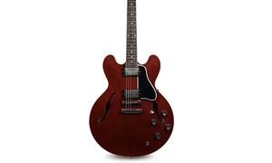 <span class=keywords><strong>Guitarra</strong></span> Eléctrica <span class=keywords><strong>Semi</strong></span>-Hollow Color Rojo Cereza - Product Image 2