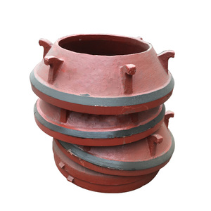 Pièces d'usure en acier moulé de marque TX, manteau concave pour concasseurs à cône, poids 1000 kg, livraison à domicile - Product Image 1