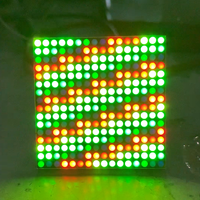 Affichage LED matriciel à points bicolore haute luminosité 1,8 mm 16*16 Houkem-21616-BRGB Applicable aux équipements industriels