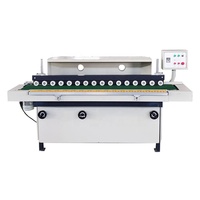 Machine à poncer latérale pour le ponçage des bords du bois avec des rouleaux de brosses de ponçage et de polissage