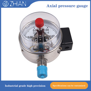 ZHIAN Jauge Radiale Axiale Haute Précision en Acier Inoxydable Anti-corrosion Y-100BFY-150BF de Haute Qualité - Product Image 5