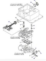 Vanne de commande hydraulique de haute qualité LEP/OEM/ODM/KJM, référence 195-15-85201, garantie 1 an pour les pièces D375A-6, fabriquée en Chine