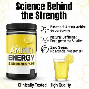 HDK Suplemento de Aminoácidos en Polvo Premium para Nutrición Deportiva y Apoyo a la Salud - Product Image 4