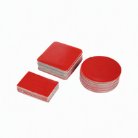 Ruban adhésif double face imperméable et résistant, sans trace, pour panneaux, clés, support, colle carrée, mousse résistante aux hautes températures