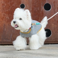 Offre Spéciale Pulls pour Chiens et Chats en Polyester, Classiques, Mignons, Respirants, de Couleur Unie et de Loisirs