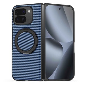 Funda Magnética Giratoria con Soporte para Google Pixel 10 Pro Fold y Pixel 9 Pro Fold, Textura de Fibra de Carbono, Resistente a Golpes y Caídas - Product Image 3