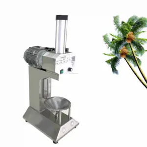 Popular Full Automatic Young Coconut Peeling Machine Coring Slicing Pineapple Coconut Skin Peeler Tool