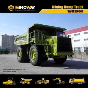 4X2รถบรรทุกเฟรมแข็ง SINOWAY 90ตันการทำเหมืองแร่รถขนดินในสภาพที่ดี - Product Image 2