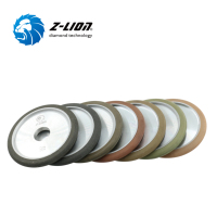 ZLION 4" R7 Meules diamantées à liant résineux pour rainurage et polissage du marbre et du granit