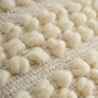 Laine tissé à la main canapé oreiller literie décorative à la main housse de coussin jaspe vert coussin pour salon Airbnb