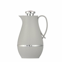 Bouteilles d'eau isothermes portables de 1000 ml grande capacité avec couvercle, style arabe, isolation 12-24 heures, vente en gros pour la maison