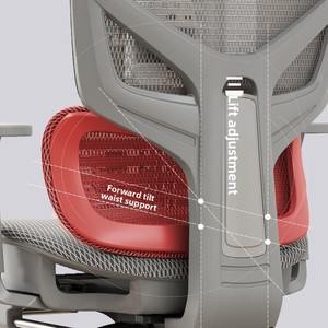 Ergonomischer Netzstoff-Stuhl Luxuriöses Design Hochwertiger Moderner Stuhl Luxuriöser Chefsessel Computer-Schreibtischstuhl für Zuhause & Büro - Product Image 3