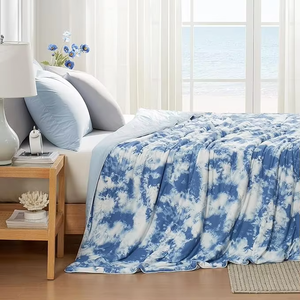 Cooling <strong>Blanket</strong> Twin Size Cooling <strong>Blankets</strong> for Hot Sleepers Ice Summer <strong>Blanket</strong> for Nights Sweats Blue Lightweight Sheet for Bed - Product Image 3