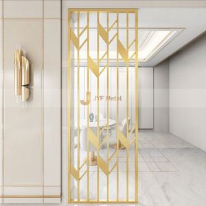EX548 Stainless Steel <b>Decorative</b> <b>Screen</b> Manufacturer for Hotel Commercial Interior Engineering Projects - Product Image 4