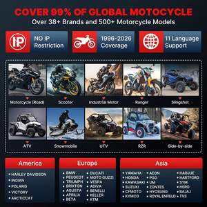 Nuovo Scanner Diagnostico per Moto LAUNCH CRP129 <span class=keywords><strong>MT</strong></span> OBD2 per Diagnosi Errori su Moto Yamaha e Harley - Product Image 5