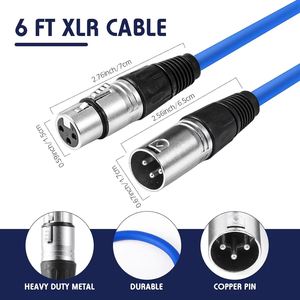 <span class=keywords><strong>สาย</strong></span>เคเบิล XLR แบบมืออาชีพ ตัวผู้-ตัวเมีย <span class=keywords><strong>สาย</strong></span>ต่อขยาย สีต่างๆ <span class=keywords><strong>สาย</strong></span>ไมโครโฟน 3 พิน สำหรับมิกเซอร์เสียง - Product Image 3