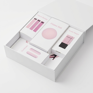 Kit de fitness écologique : ballon de yoga, anneau de Pilates, poids de cheville en silicone, bande d'étirement, bande de résistance, kit de Pilates - Product Image 2