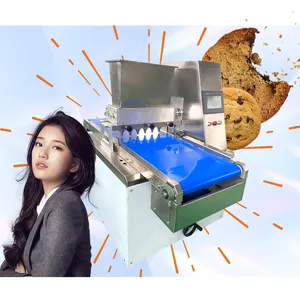 Biscoito do biscoito que faz a máquina Depositor comercial. cookie máquina do cortador do fio máquina vertical do biscoito