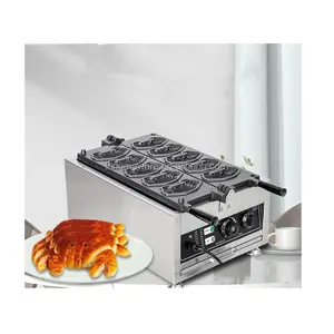 5-teilig neu cartoon krabbenwaffelmaschine krabenform kuchen waffel taiyaki hörnchen-maschine