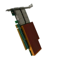 Adaptor Bypass Ethernet Server Port serat Quad Gigabit dengan Chip Intel I350AM4
