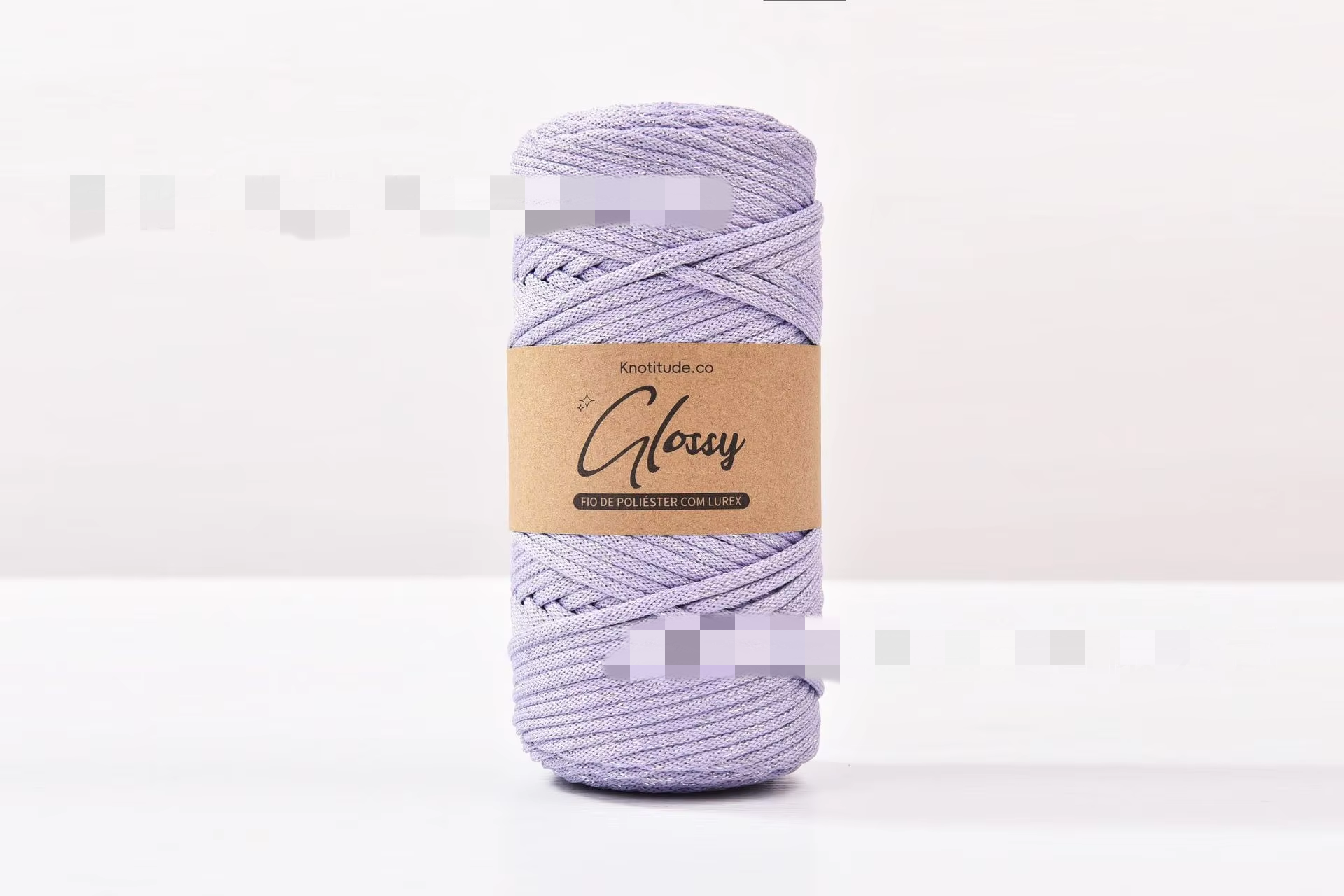 01. Lavanda + seta d'argento-3.0mm (100 iarde)